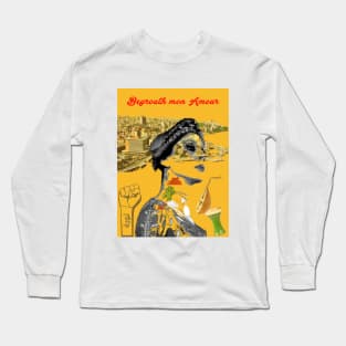 Fairuz popart Long Sleeve T-Shirt